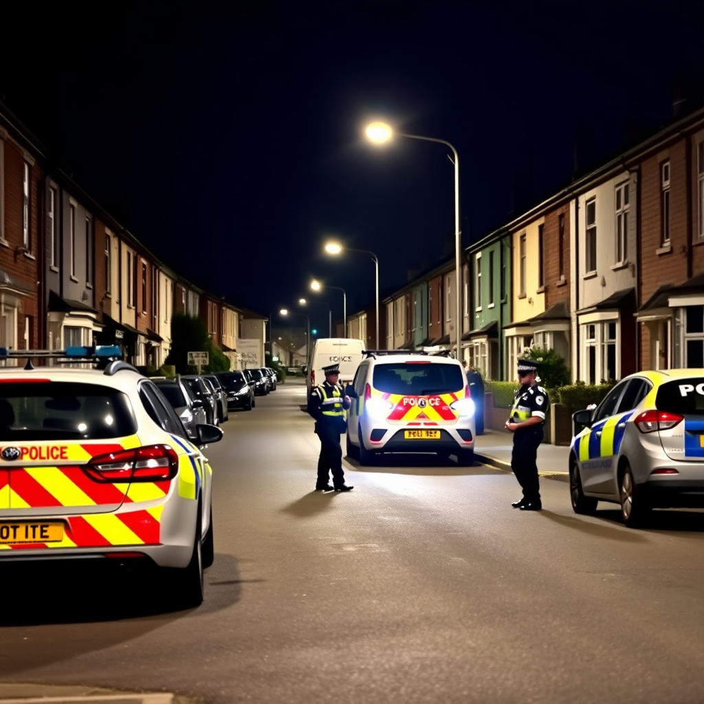 Police detain two after disturbance in residential neighbourhood